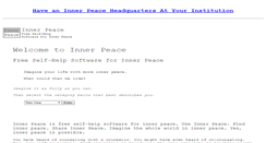 Desktop Screenshot of innerpeace.org
