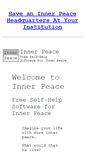 Mobile Screenshot of innerpeace.org